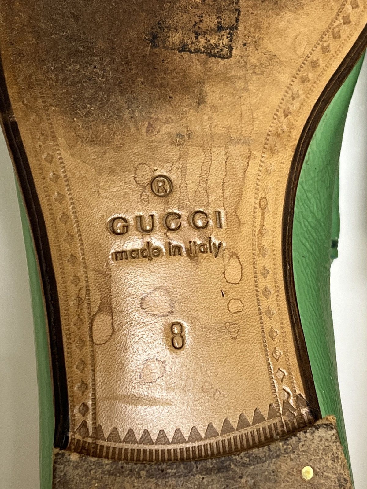 Gucci Teal Patent Leather Horsebit Loafers Size US 9 / EU 42 - 10 Thumbnail