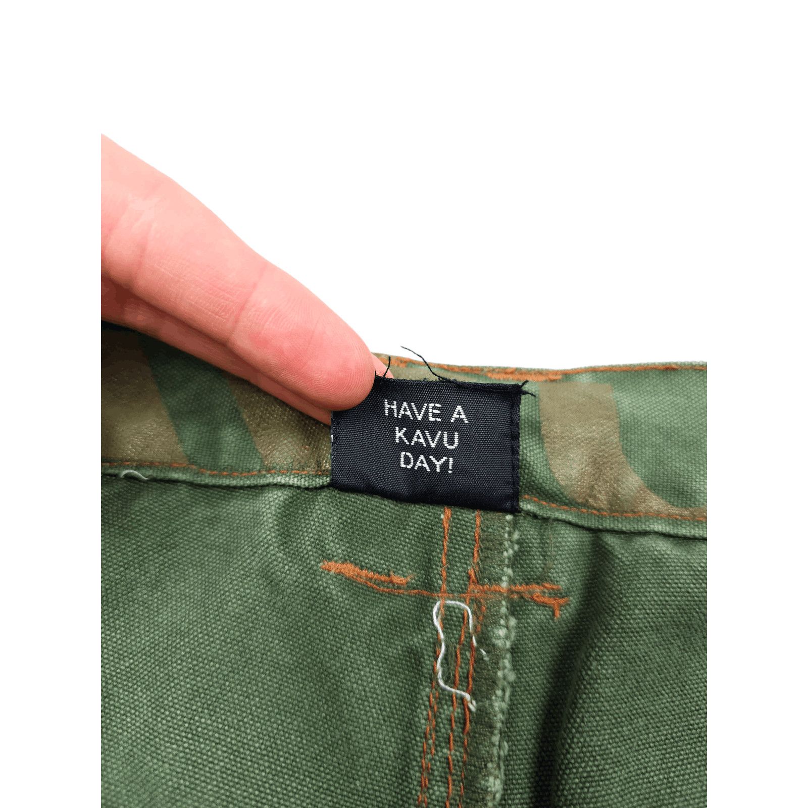 KAVU × Vintage 💎 Size 34/32 (M) Kavu Outdoor Tactical Grunge Pants Y2K Size US 34 / EU 50 - 15 Thumbnail