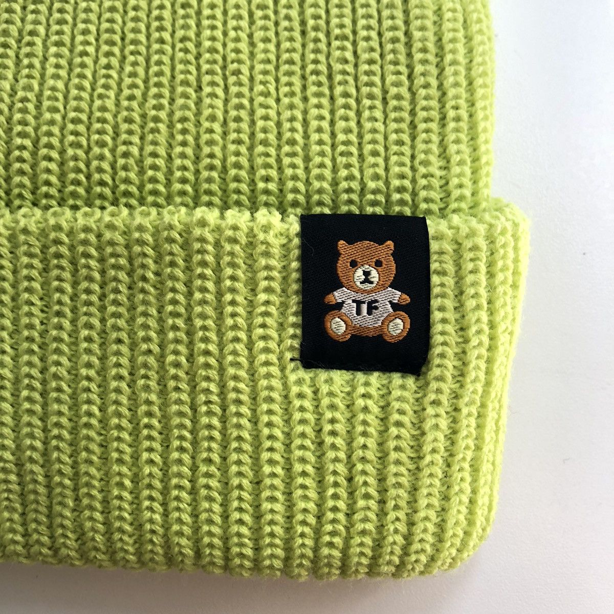 Teddy Fresh Teddy Fresh BLANK Beanie LIME Size ONE SIZE - 2 Thumbnail
