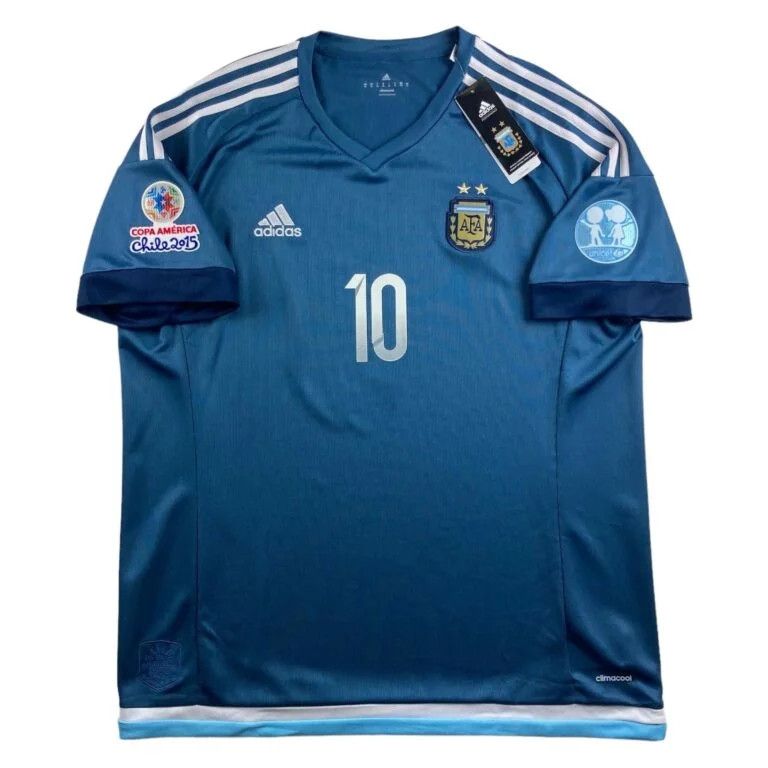 Adidas NEW Argentina 2015-16 away Messi football jersey size XL Size US XL / EU 56 / 4 - 2 Thumbnail