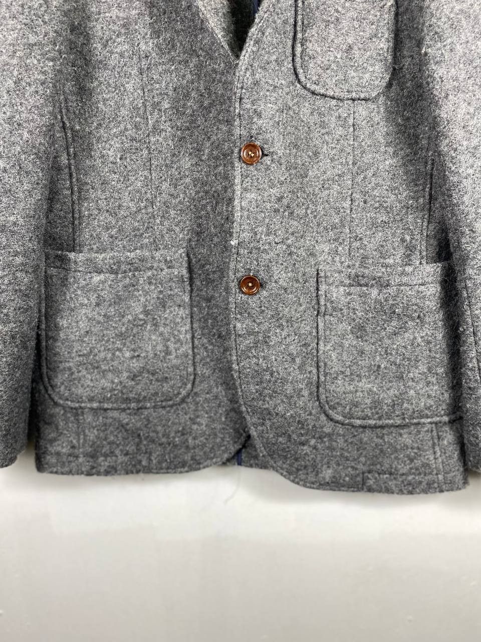 Japanese Brand mitsumine japanese brand hairy wool jacket Size US L / EU 52-54 / 3 - 3 Thumbnail