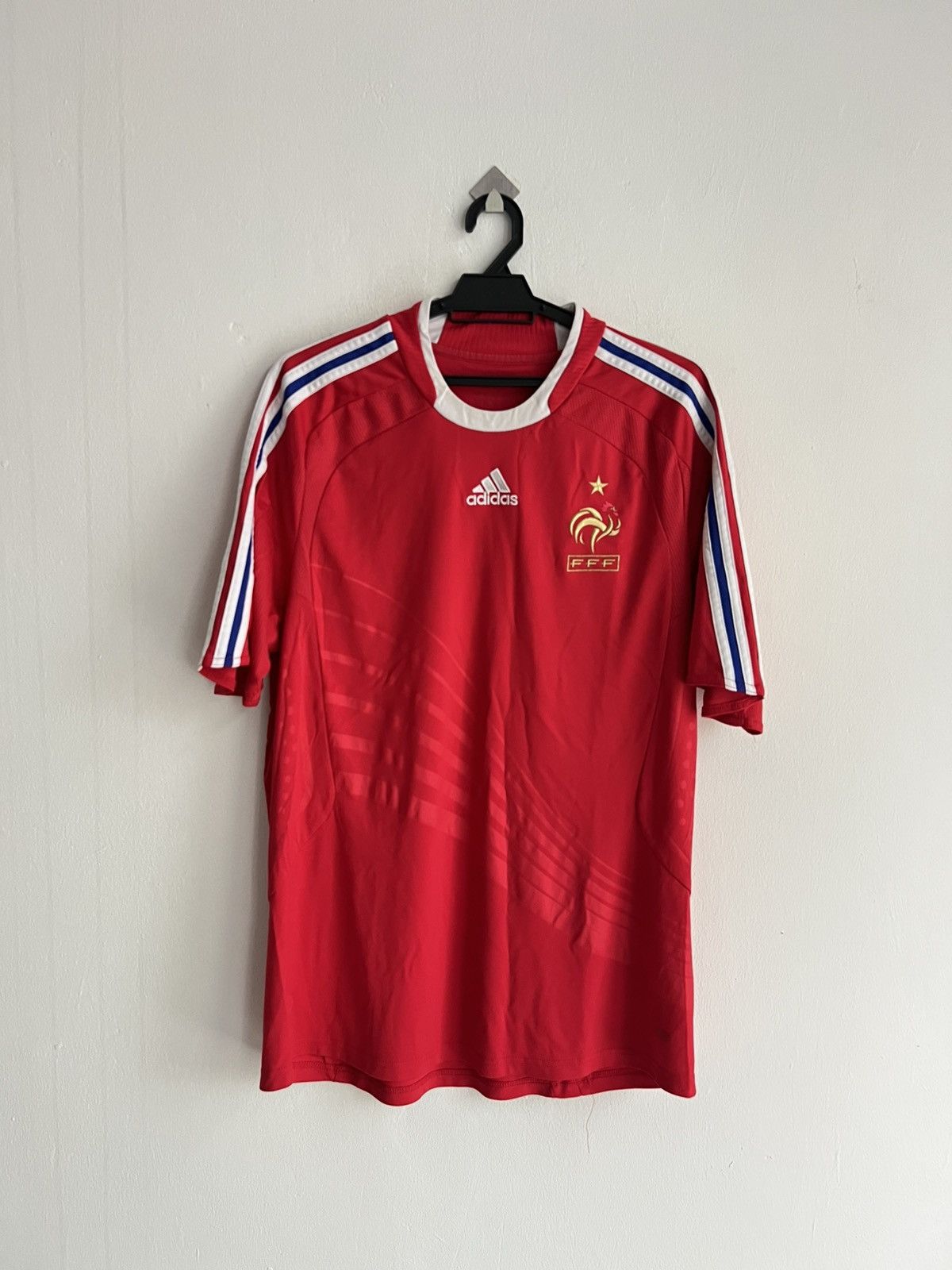 Adidas Vintage 2007/08 Adidas France Team World Cup Away Jersey Size US L / EU 52-54 / 3 - 1 Thumbnail