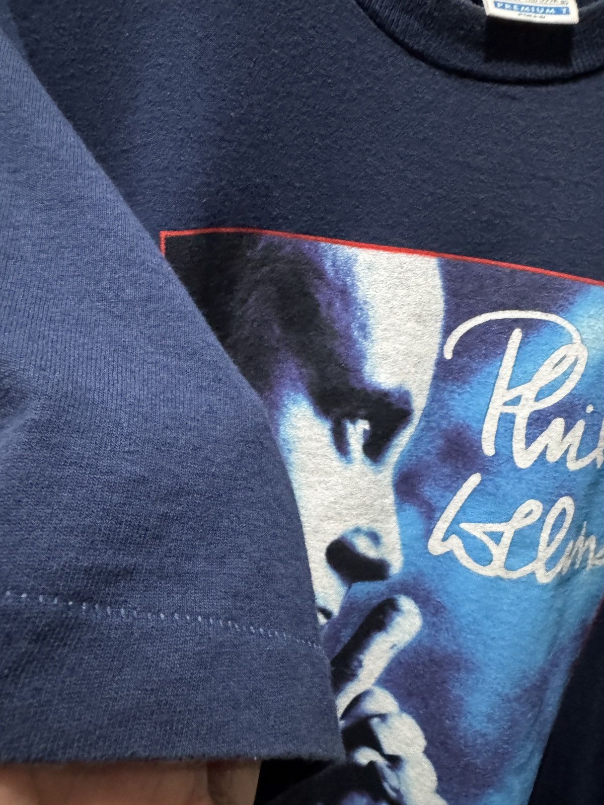 Band Tees Vintage Phil Collins Size US L / EU 52-54 / 3 - 3 Thumbnail