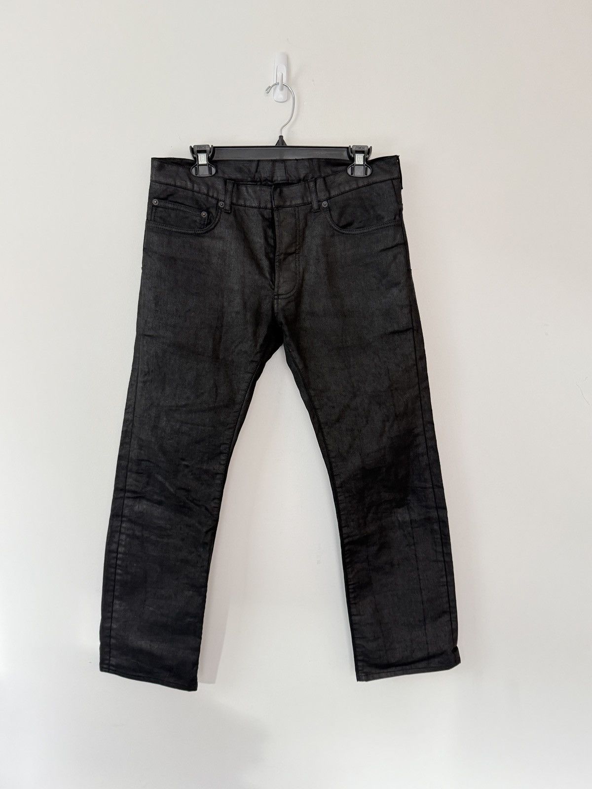 Dior Dior Homme Coated Denim (Tagged 34 - Fits Small) | Grailed