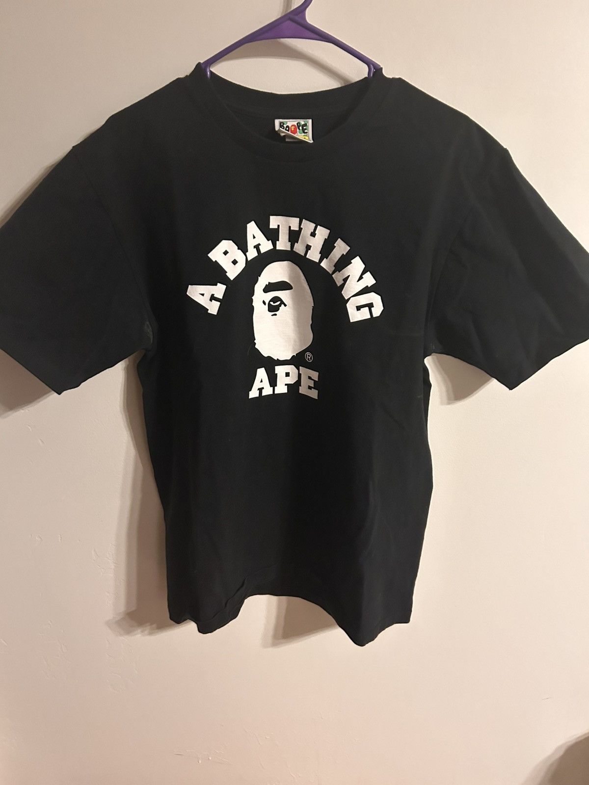 Bape College Tee Size US L / EU 52-54 / 3 - 1 Thumbnail