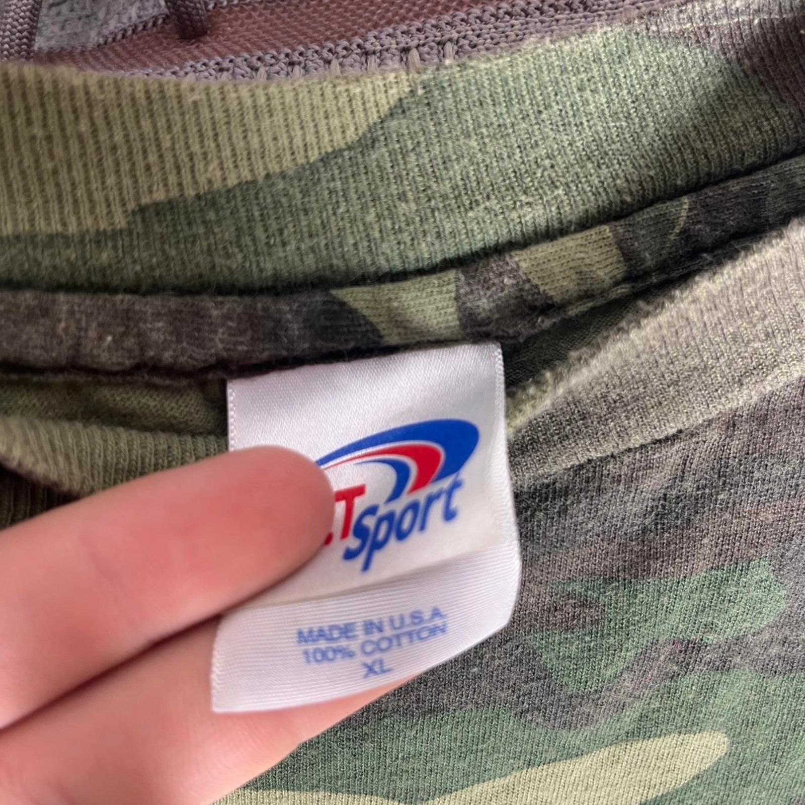 Vintage Vintage Camo Preen Promo Single Stitch Shirt Size US XL / EU 56 / 4 - 2 Thumbnail