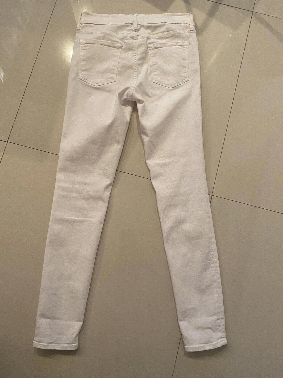 Frame Frame Denim Jeans Le Skinny De Jeanne Jeans White Size 29 Size 29" - 5 Thumbnail
