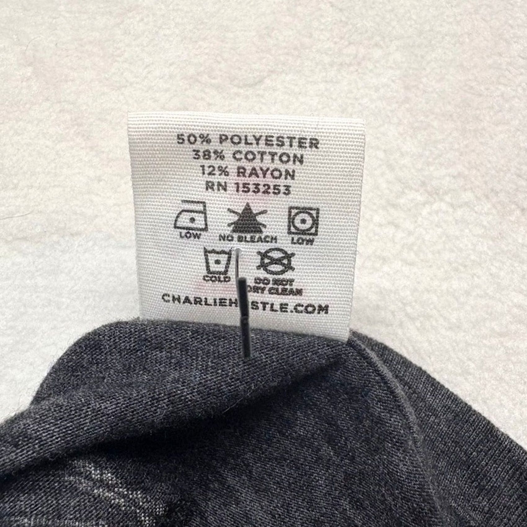 Vintage Charles Hustle T-Shirt Things Got A Little Hazy Boulevard Wheat Beer Gray S Mens XSmall Size US S / EU 44-46 / 1 - 4 Thumbnail