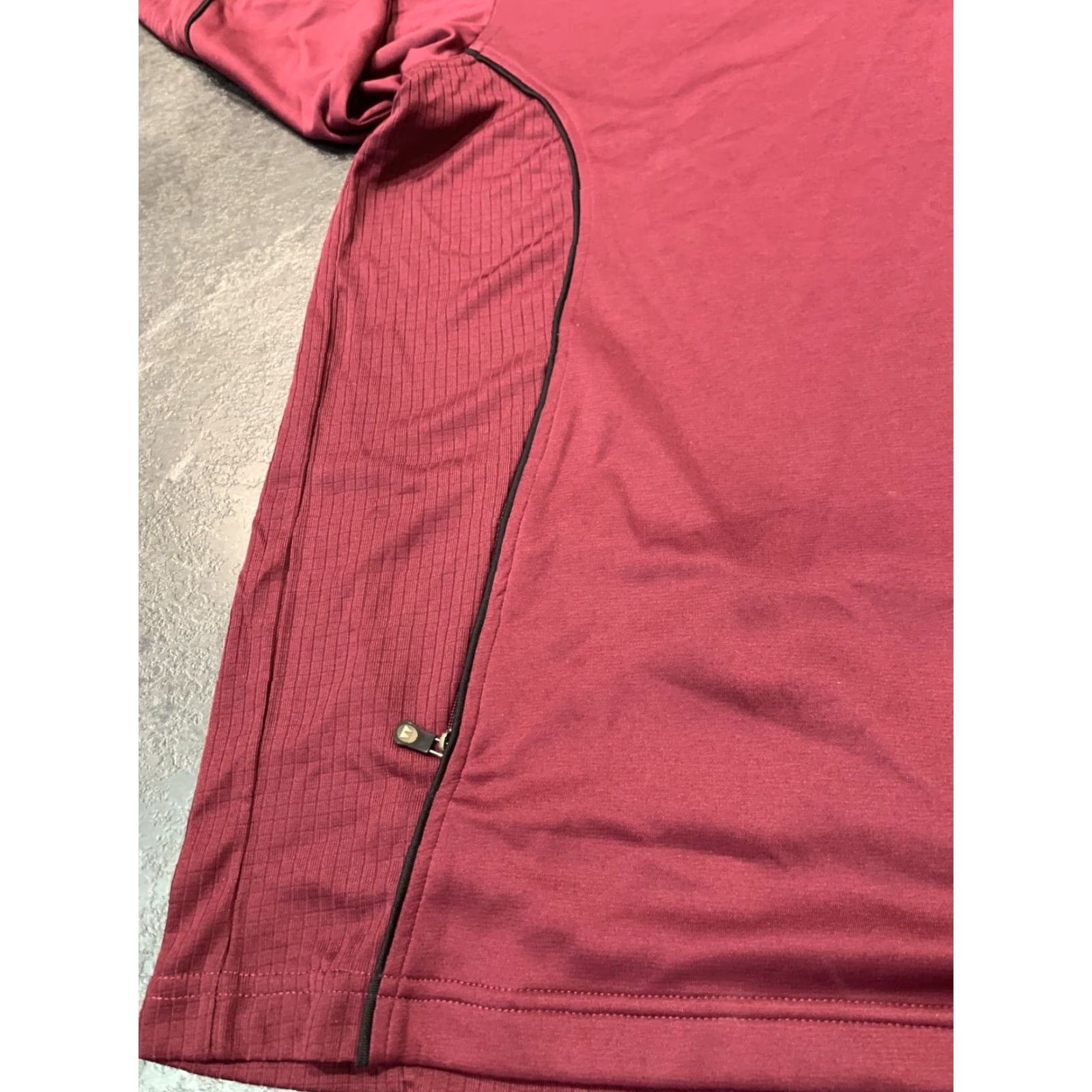 Vintage Greg Norman Performance Quarter Zip Pullover Sweater Men’s M Red Moisture-Wicking Golf Activewear Size US M / EU 48-50 / 2 - 7 Thumbnail
