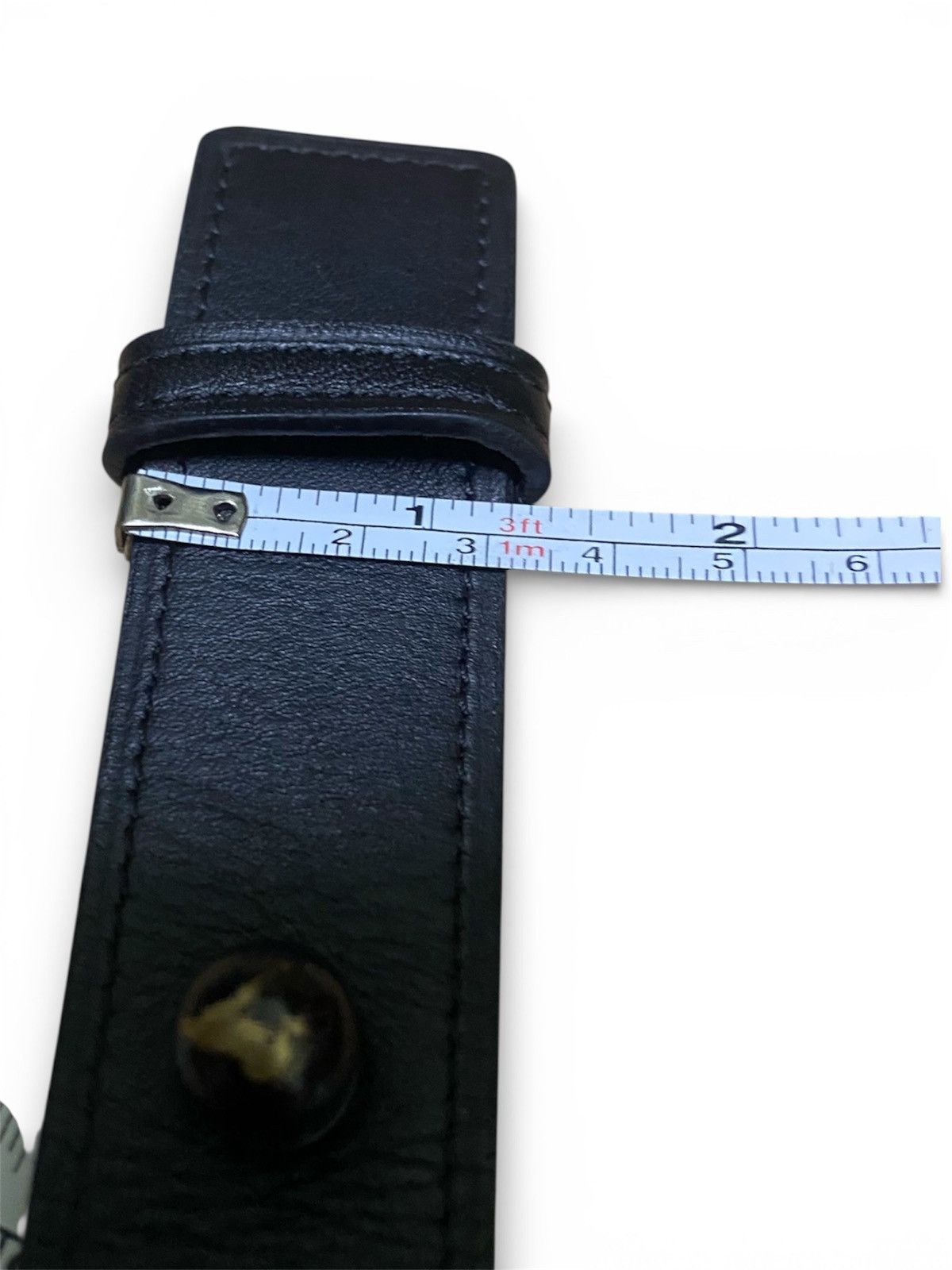 Loewe LOEWE Black Logo Embossed Leather Size ONE SIZE - 12 Thumbnail