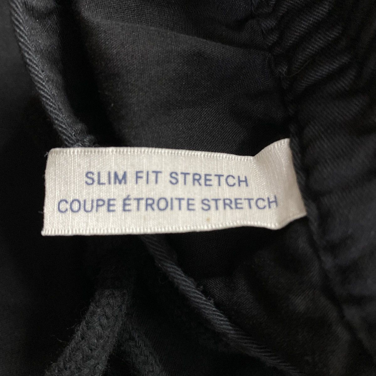 L.O.G.G. H&M L.O.G.G. Slim Stretch Jogger Pants Mens Black XL NWT Size US 39 - 9 Thumbnail