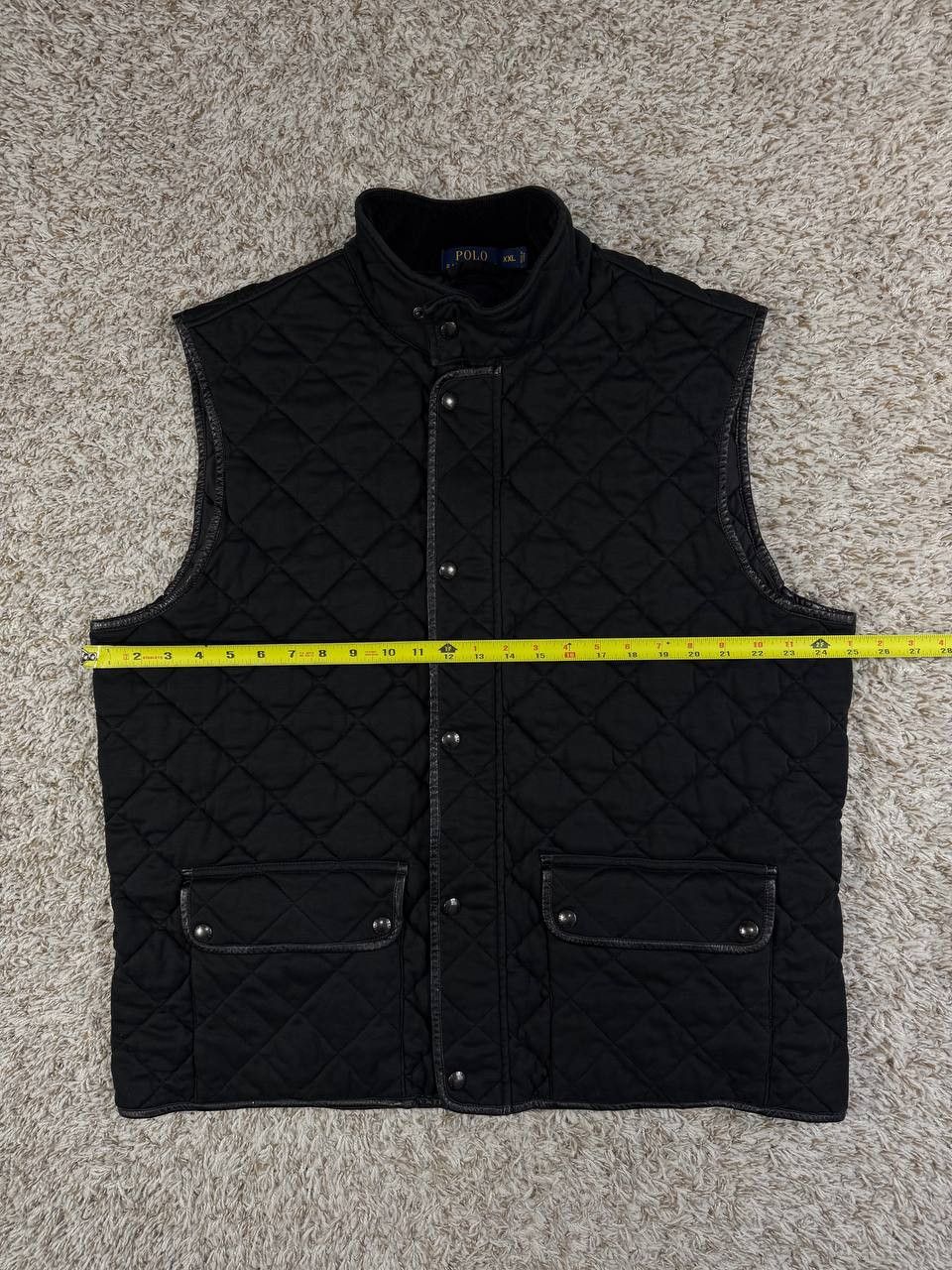 Polo Ralph Lauren Polo Ralph Lauren Quilted Down Vest Size US XXL / EU 58 / 5 - 6 Thumbnail