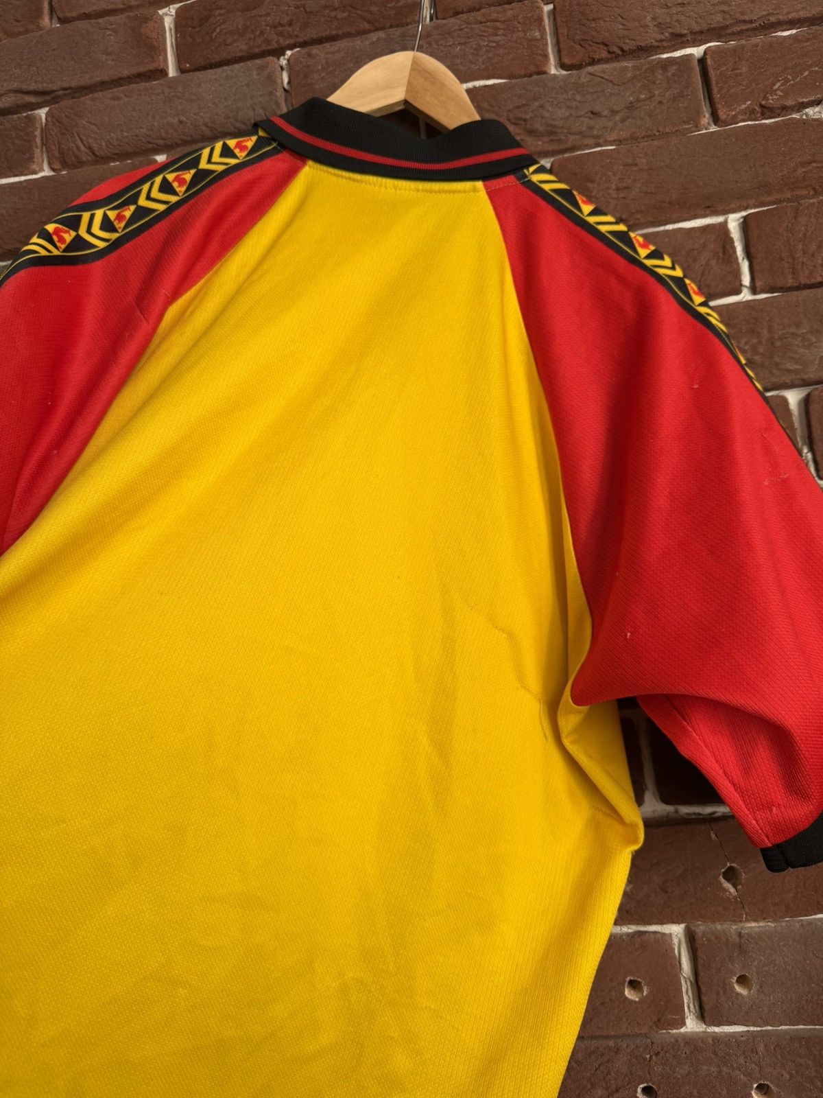 Le Coq Sportif Vintage 1998 Le Coq Sportif Watford Premier League Football Size US XL / EU 56 / 4 - 12 Thumbnail