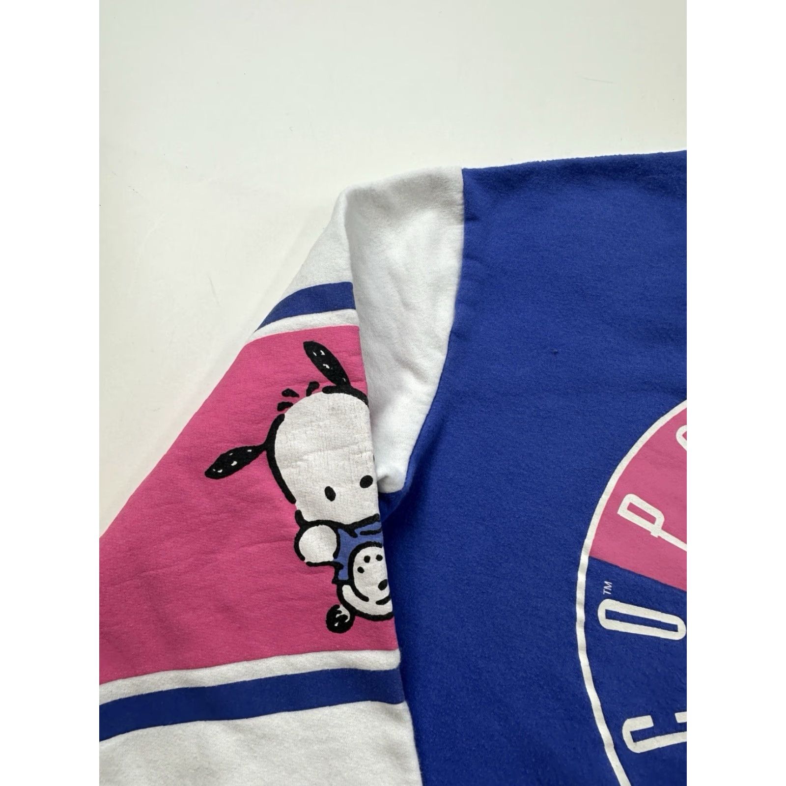 Vintage Sanrio Sweatshirt Pochacco Womens XS Blue Hello Kitty Friends Forever Ladies Size L / US 10 / IT 46 - 7 Thumbnail