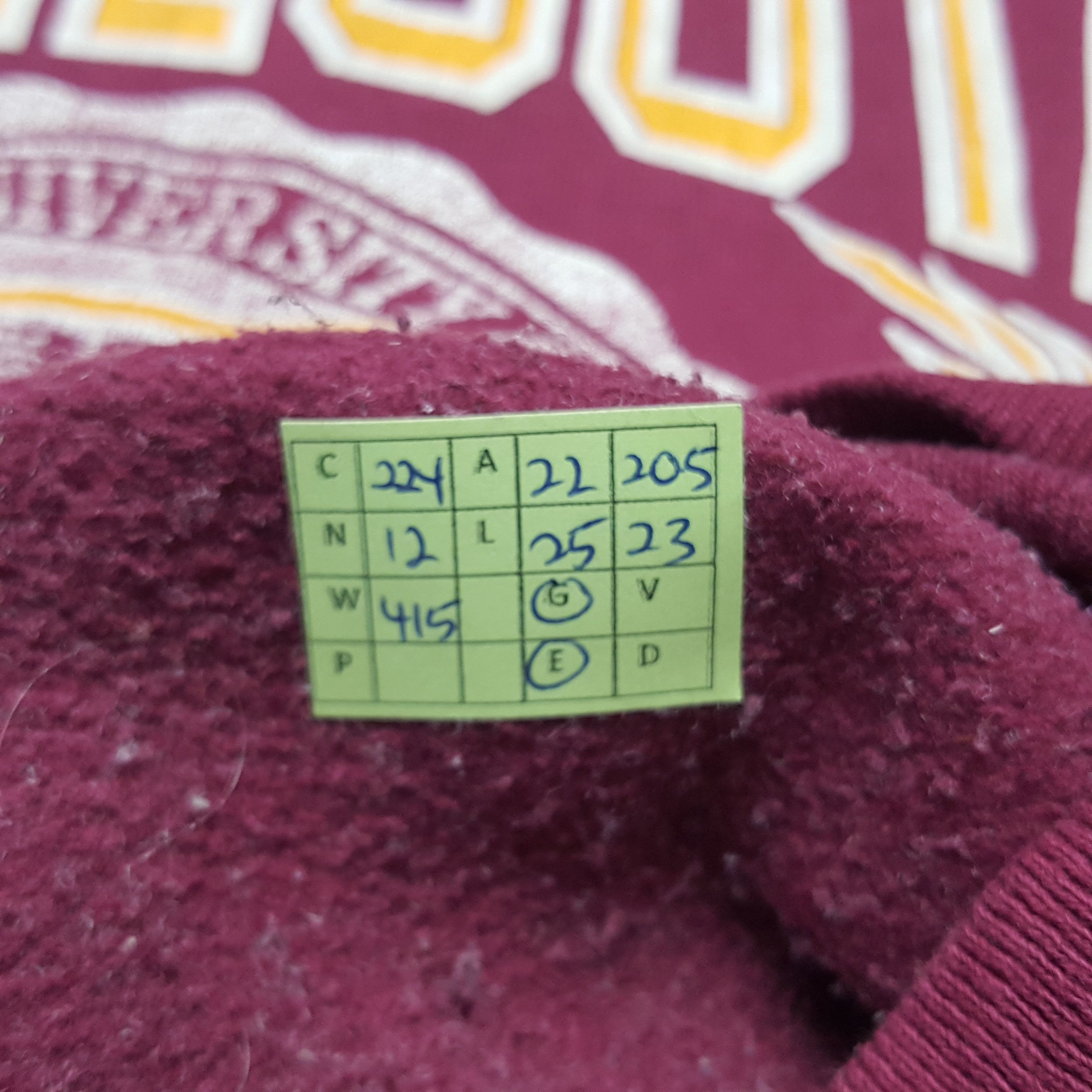 Vintage Vintage 90's University Of Minnesota American Sweatshirt Size US M / EU 48-50 / 2 - 10 Thumbnail