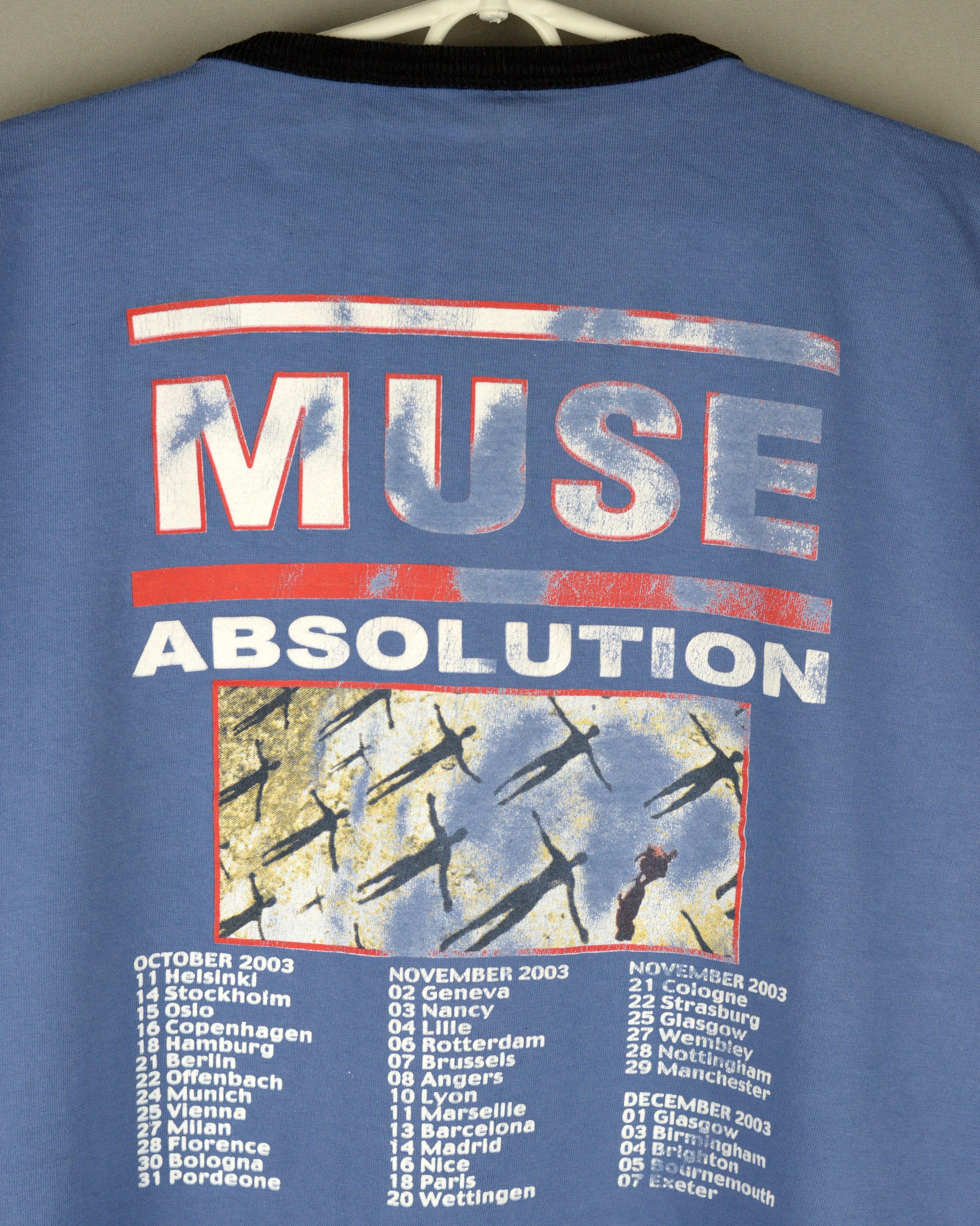 Vintage Vintage Muse Absolution 2003 t shirt Size US L / EU 52-54 / 3 - 4 Thumbnail