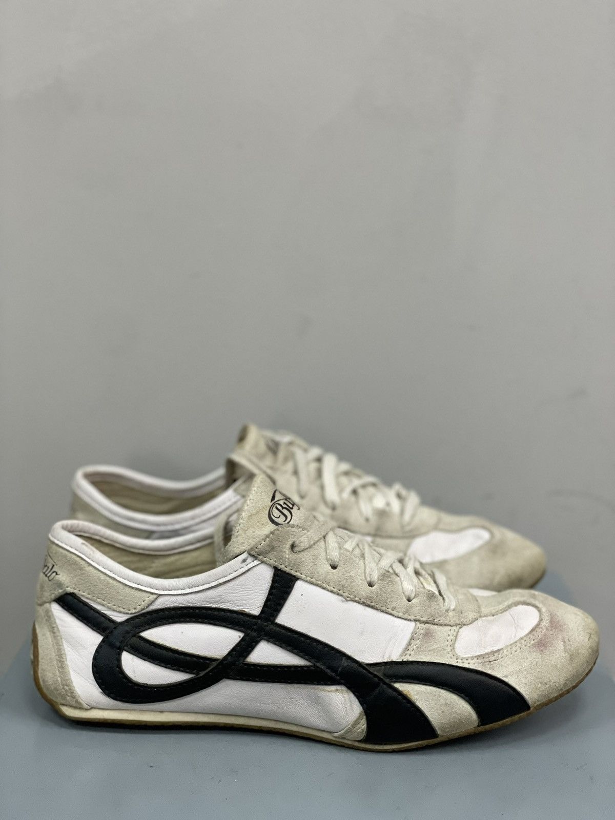 Buffalo London Vintage low sneakers Loewe style shoes trainers Size US 8 / IT 38 - 2 Thumbnail
