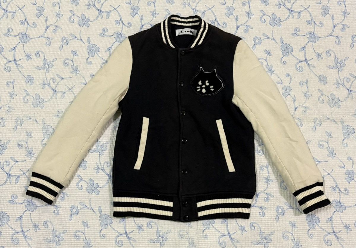Issey Miyake Ne-net Issey Miyake Cat Varsity Jacket Size US M / EU 48-50 / 2 - 1 Thumbnail