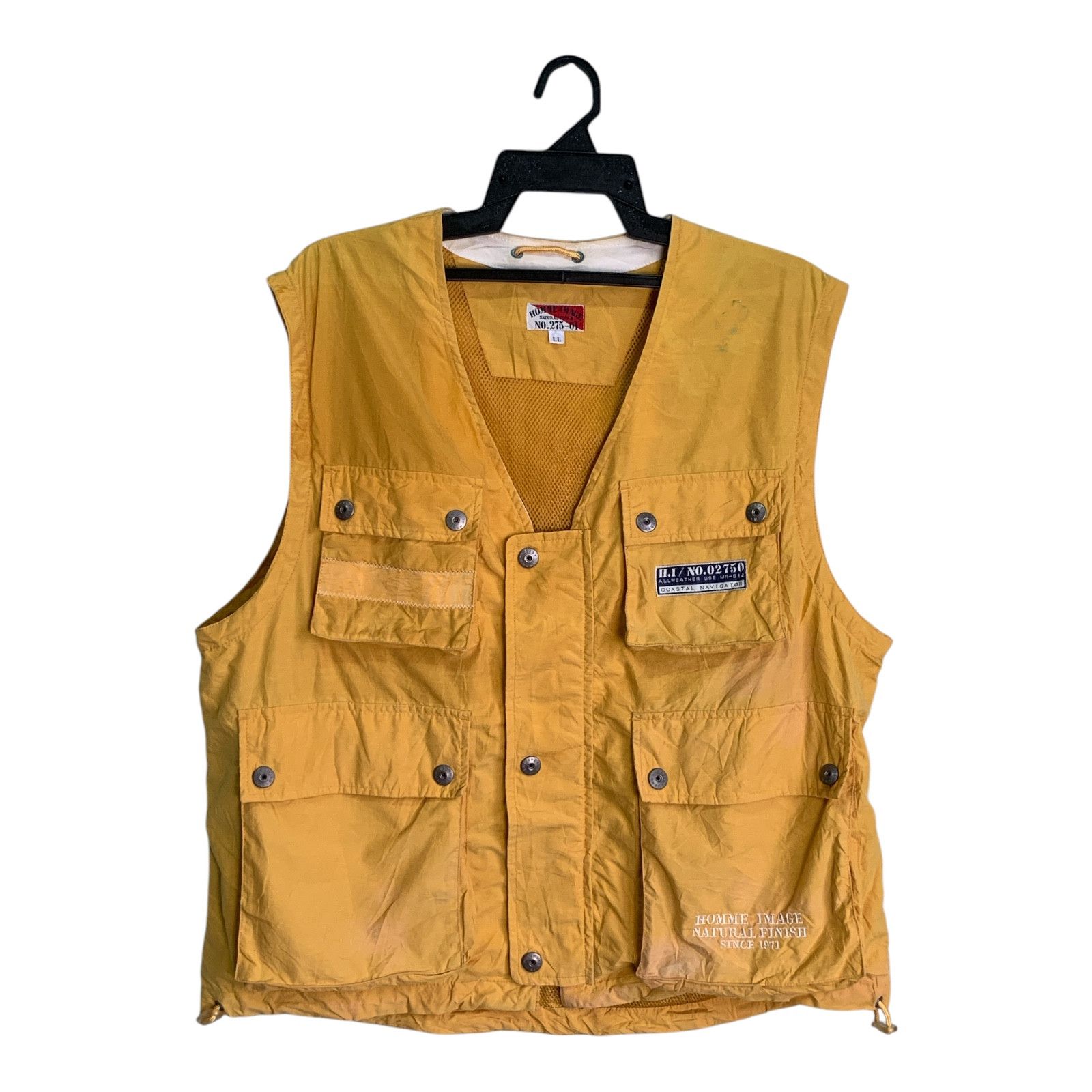 Japanese Brand Rare Design Vintage Home Image Natural Finish Vests Size US XL / EU 56 / 4 - 1 Thumbnail