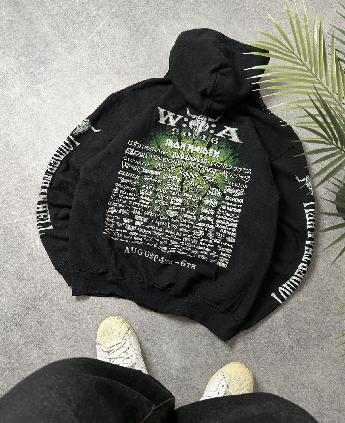 Band Tees Vintage Wacken 2016 big logo zip-hoodies Size US M / EU 48-50 / 2 - 3 Thumbnail