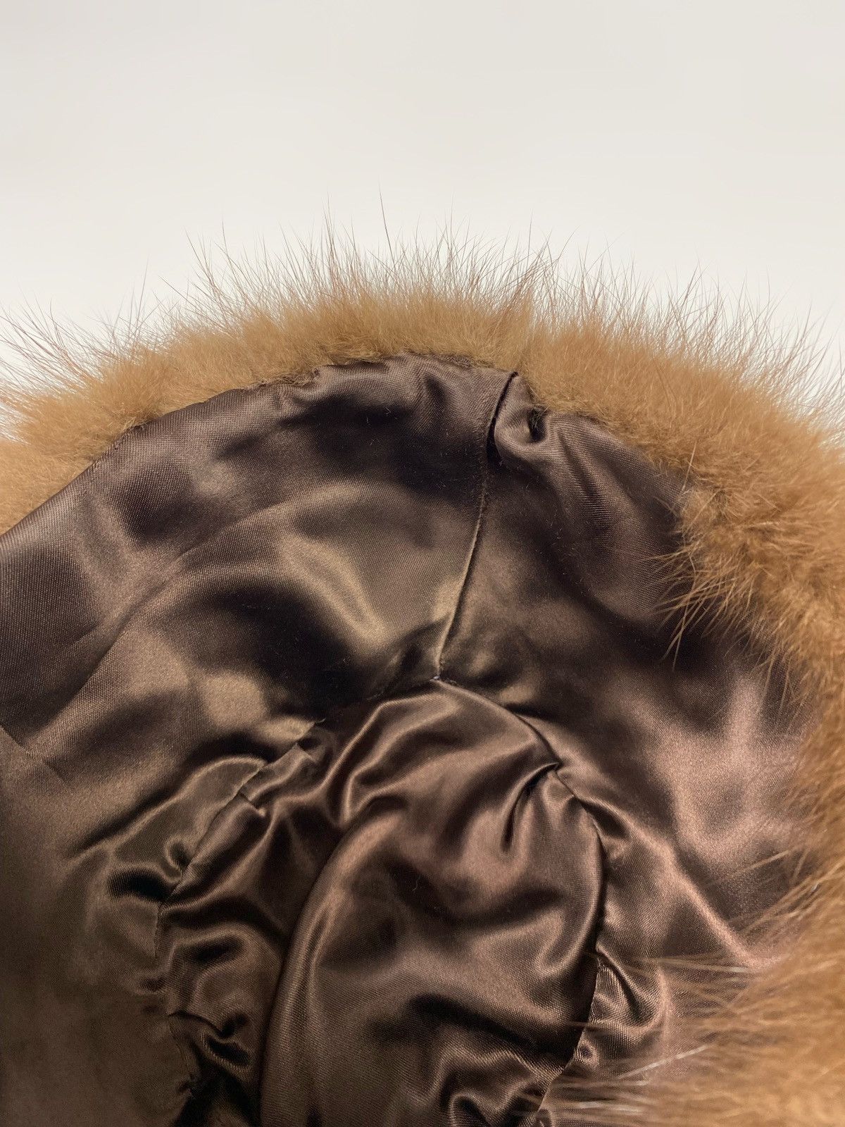 Vintage Vintage Real Fuzzy Fur Alt Trapper Winter Hat Size ONE SIZE - 7 Thumbnail