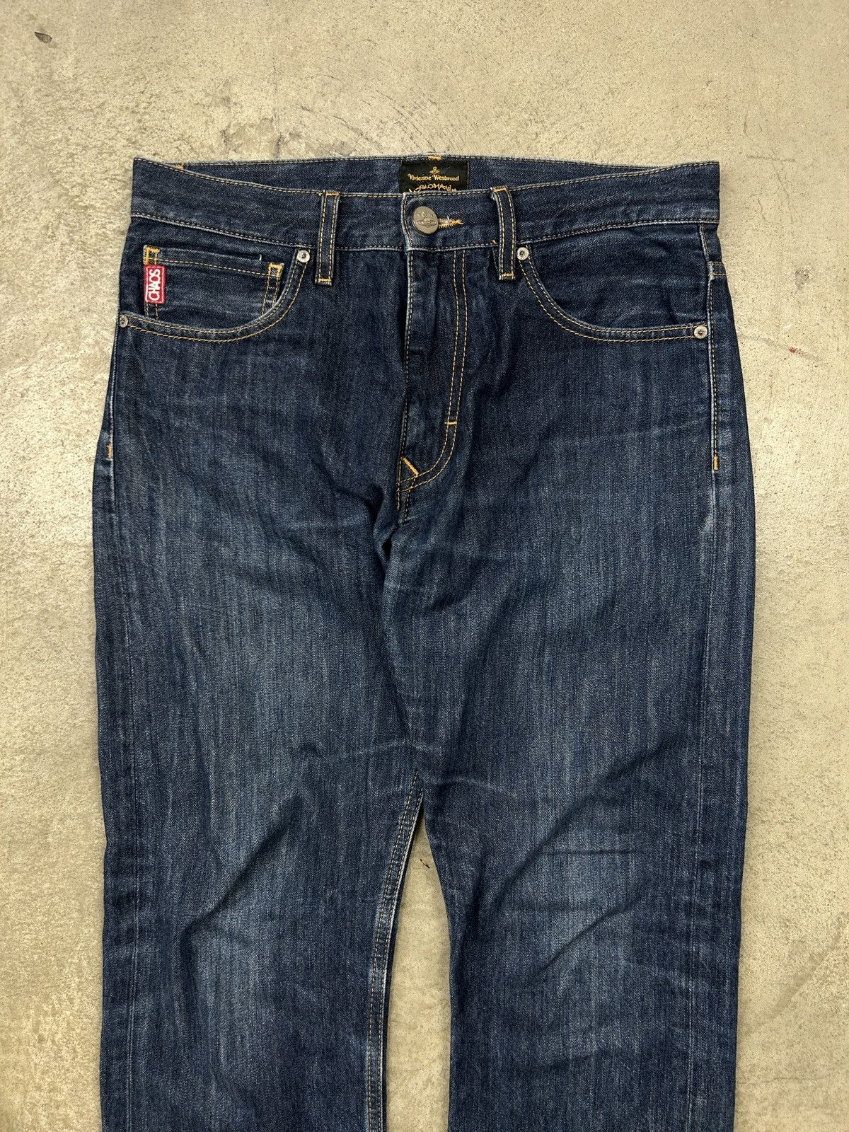 Vivienne Westwood Vivienne Westwood - Chaos Denim Jeans Size US 31 - 8 Thumbnail