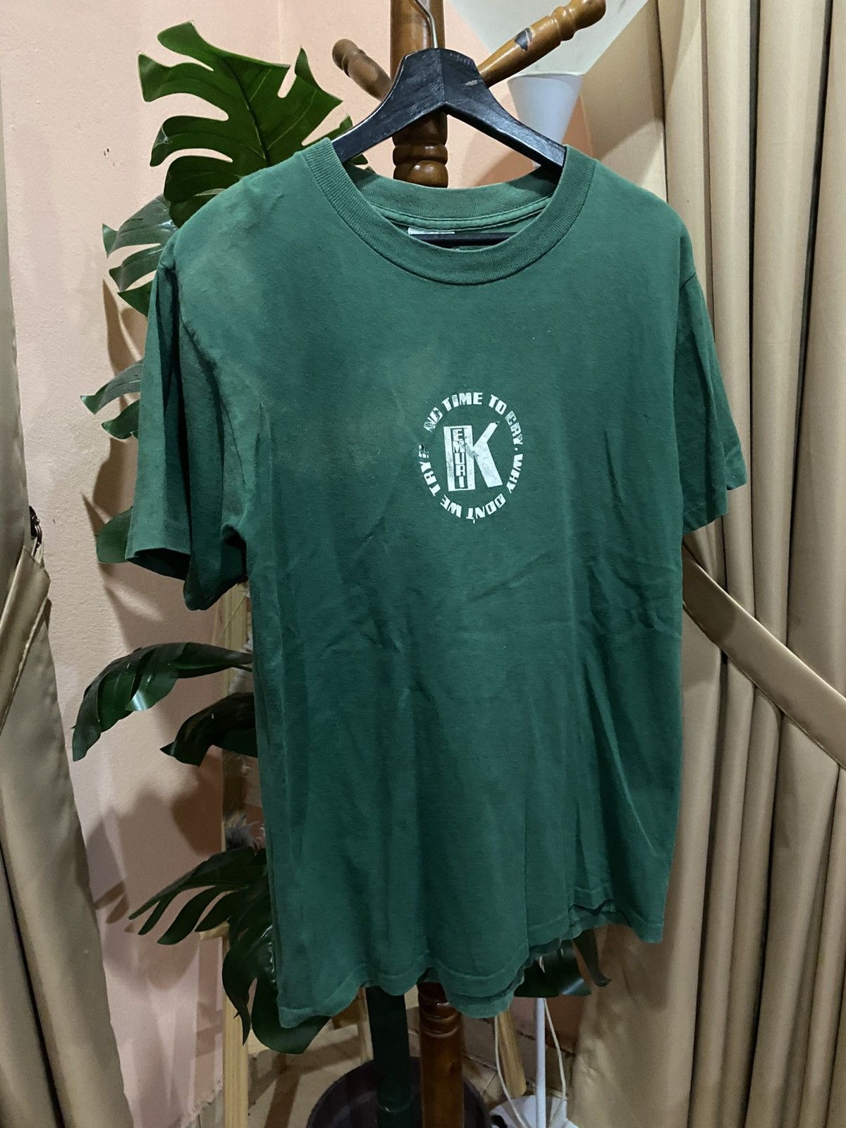 Band Tees Vintage Kemuri Ska Punk Graphic Band Tee Green USA Made Size US M / EU 48-50 / 2 - 3 Thumbnail