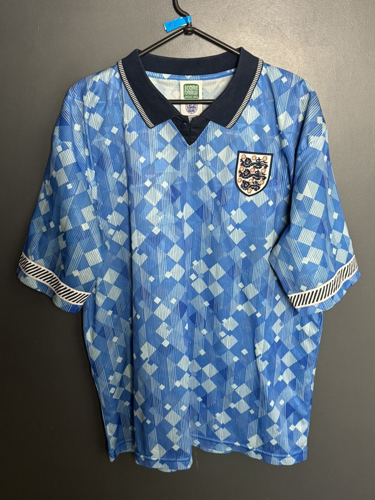 Other England National Team 90/92 Third Football Jersey T-Shirt Size US XL / EU 56 / 4 - 1 Thumbnail