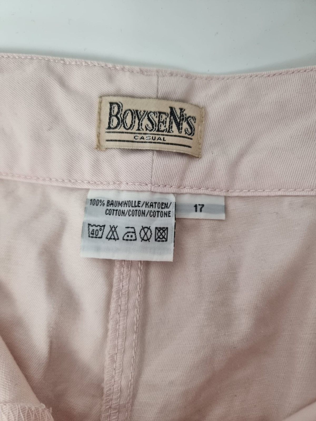 Japanese Brand × Vintage vintage wideleg pink pants XS S womens cargo bells Size 26" / US 2 / IT 38 - 10 Thumbnail