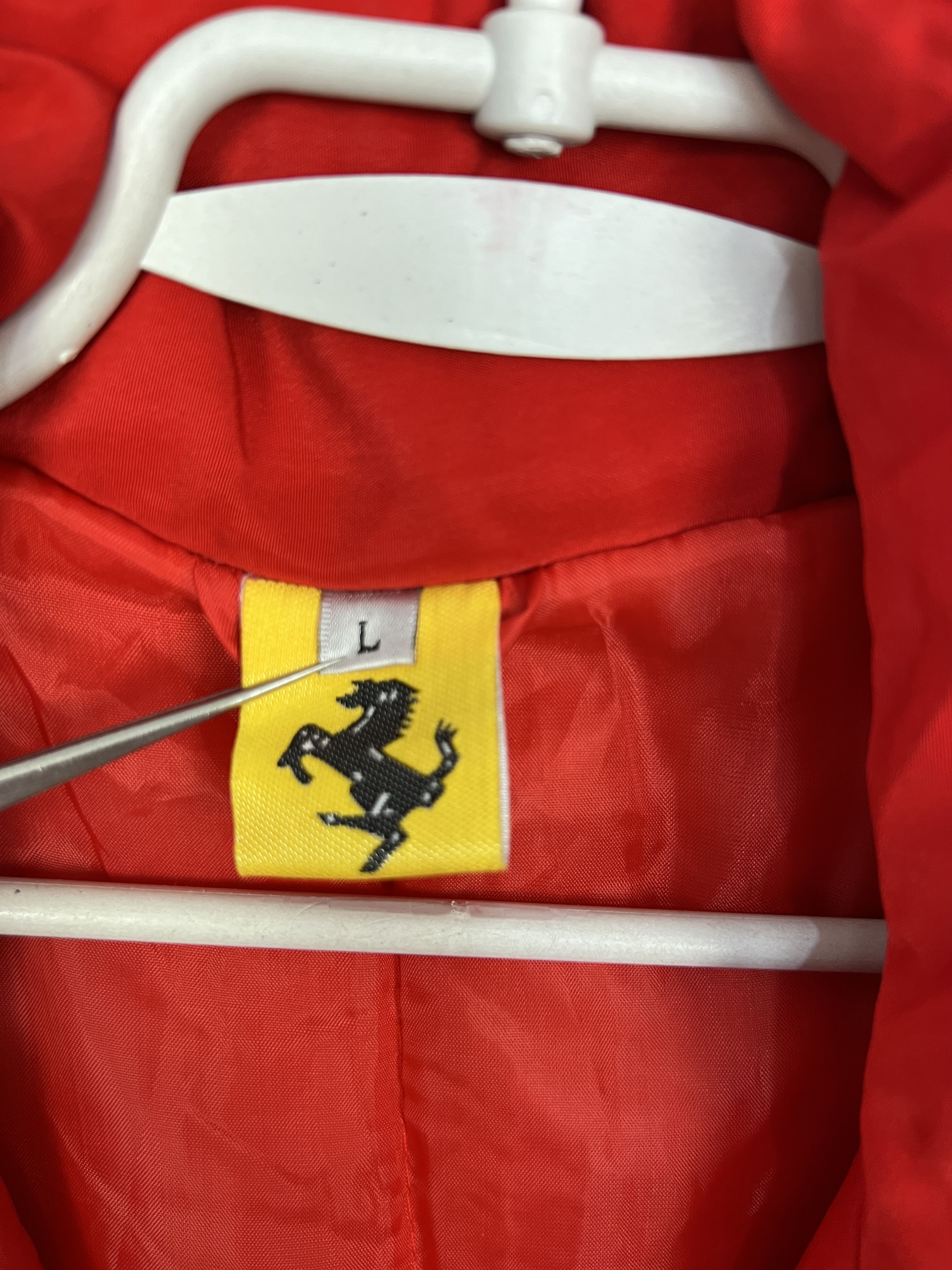 Vintage Vintage Racing Ferrari F-1 Rormula 1 Jacket Red Marlboro Size US L / EU 52-54 / 3 - 11 Thumbnail