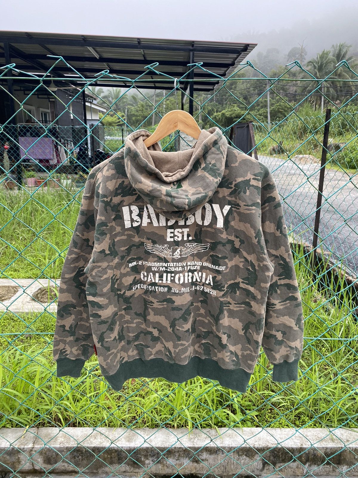 Other Bad Boy California spellout camouflage hoodies Size US M / EU 48-50 / 2 - 2 Thumbnail