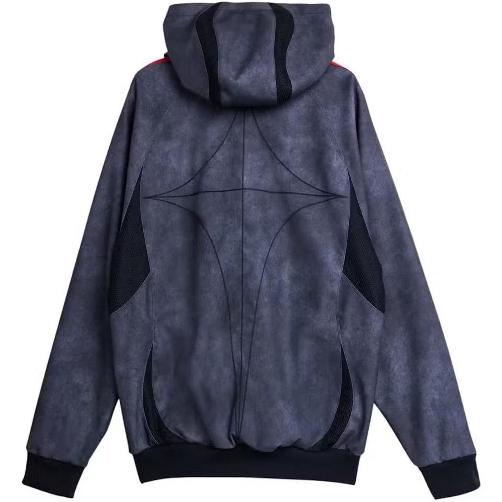 Adidas adidas x Thug Club Leather Jacket “Black Antique Silver” 2XL Size US XXL / EU 58 / 5 - 2 Thumbnail