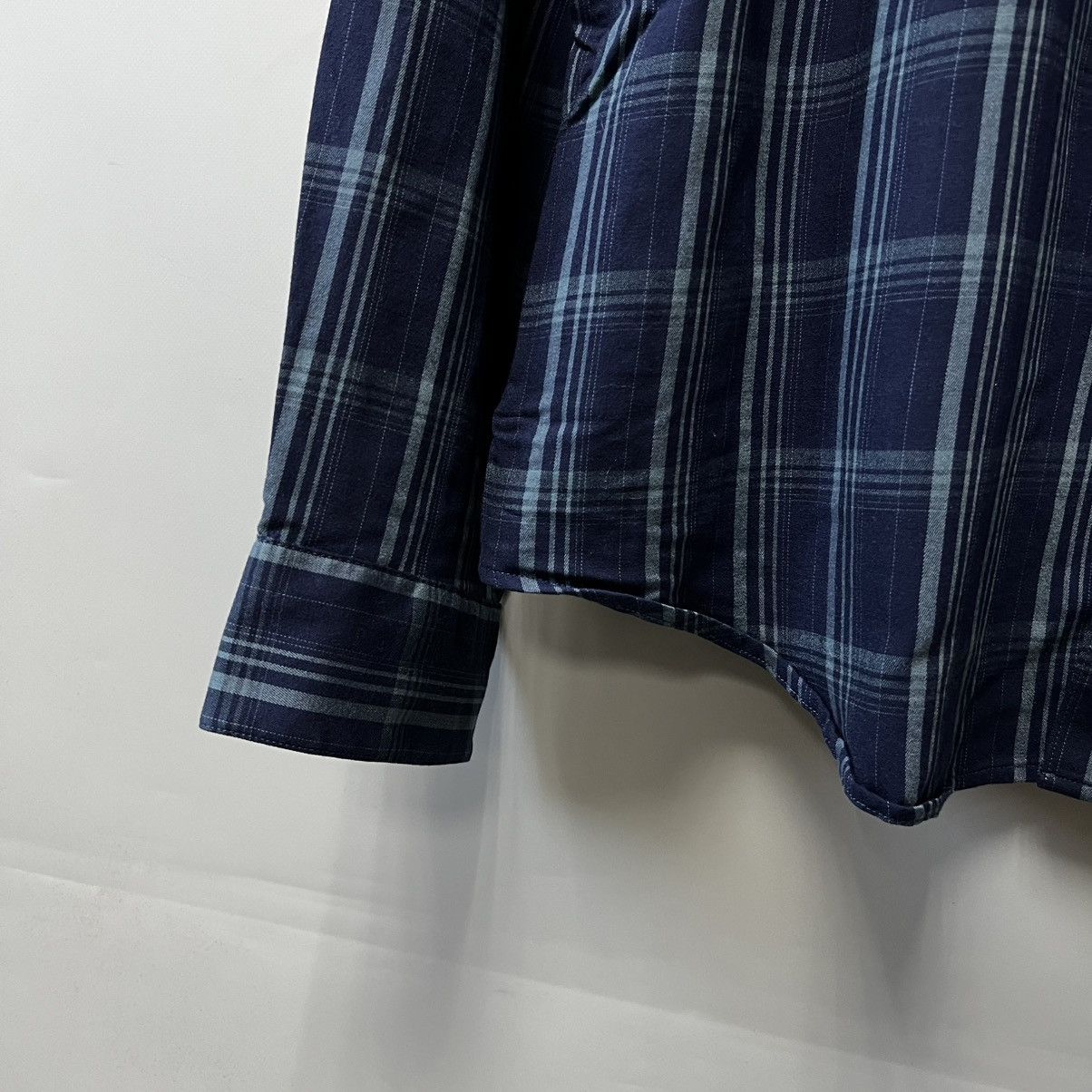 Icebreaker Icebreaker Merino Plaid Button Down Wool Blend Shirt Blue Size US XXL / EU 58 / 5 - 4 Thumbnail