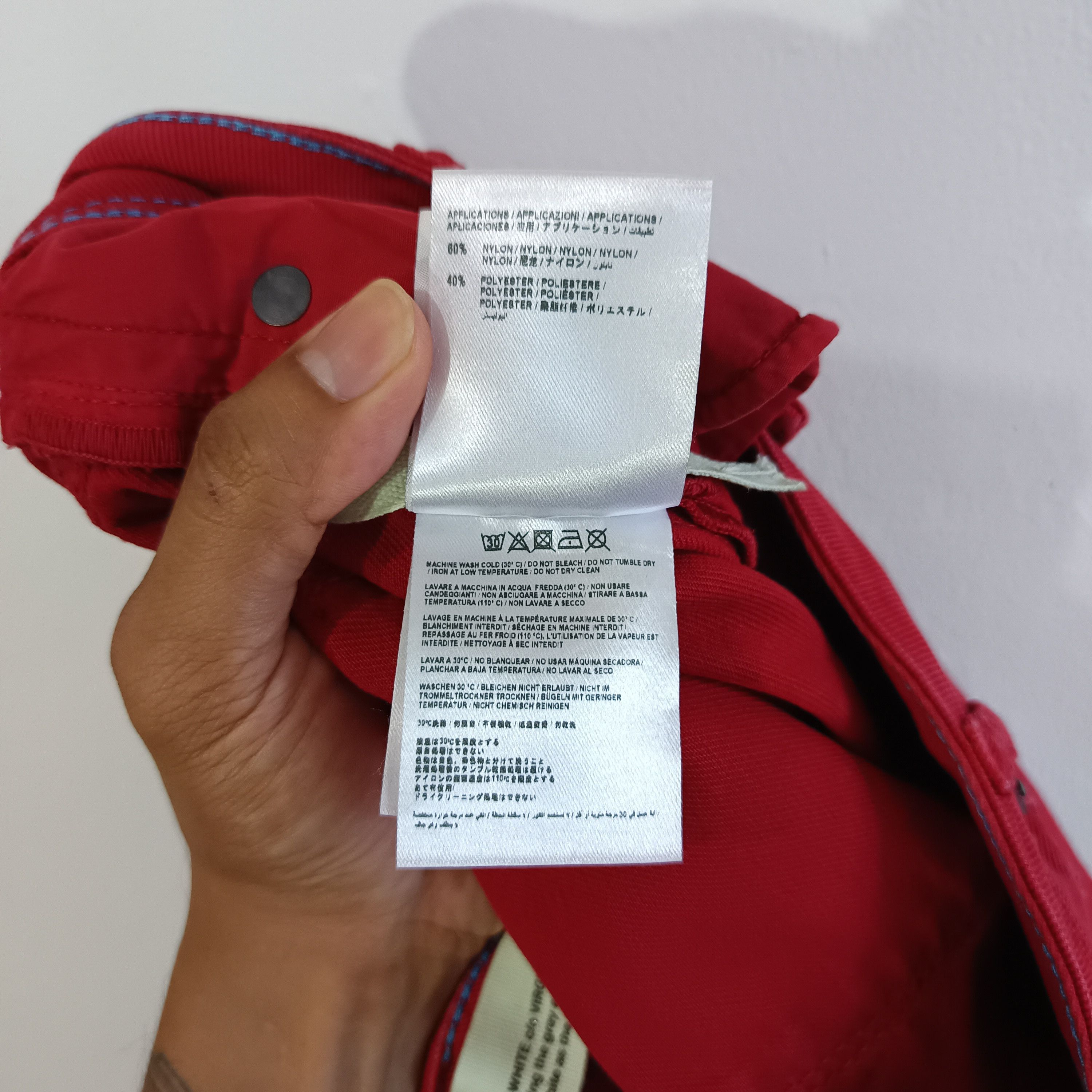 Off-White OFF WHITE DENIM LABEL PANTS Size 27" / US 4 / IT 40 - 10 Thumbnail