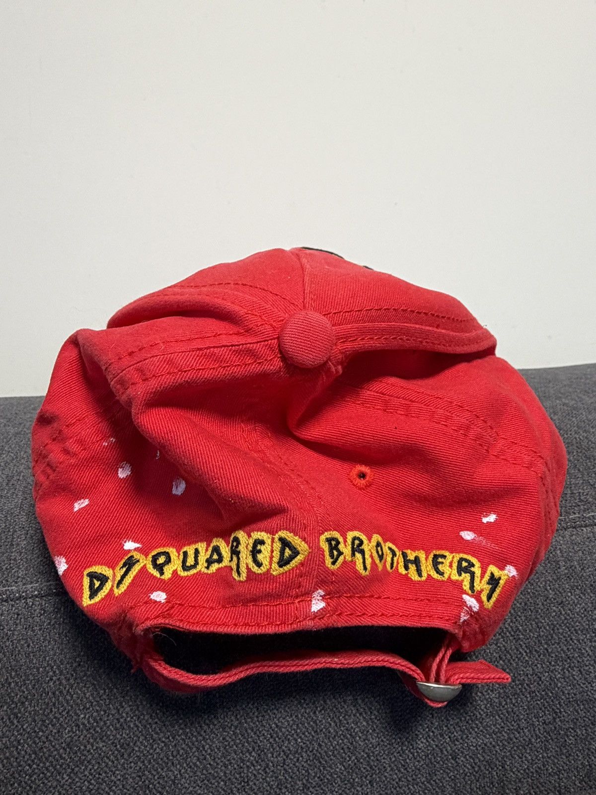 Dsquared2 DSQUARED2 Caten Band Red Cap Size ONE SIZE - 6 Thumbnail