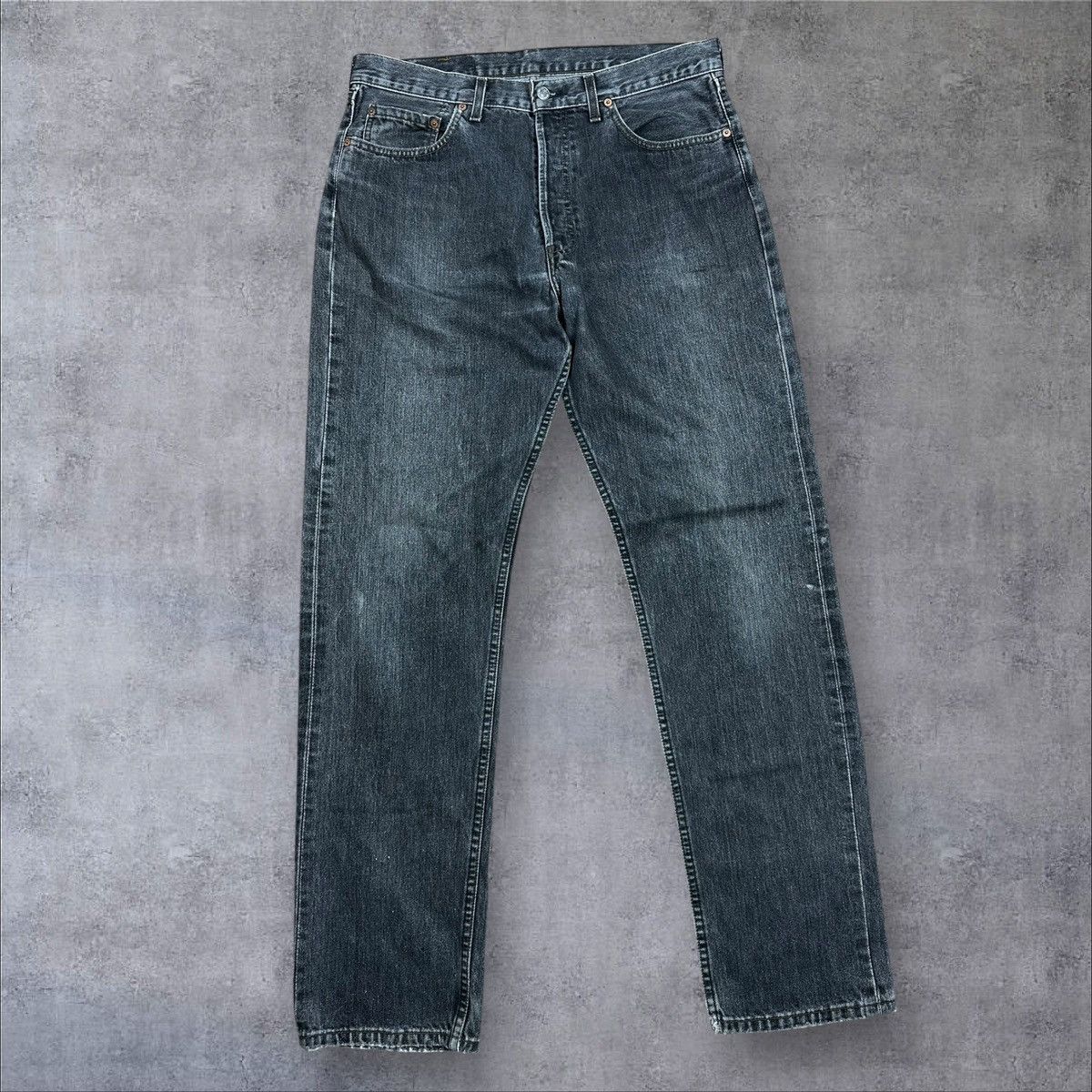 Levi's × Vintage Vintage Levi’s 501 Washed Gray Denim Pants Jeans W36 L32 Size US 36 / EU 52 - 1 Thumbnail