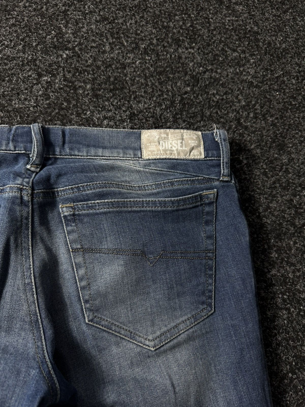 Diesel × If Six Was Nine × Vintage Vintage Diesel Industry Distressed Jeans skinny denim pants Size 29" - 15 Thumbnail
