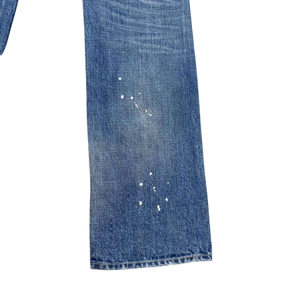 Japanese Brand GLOBAL WALK Distressed Denim Selvedge Jeans Size US 33 - 17 Thumbnail