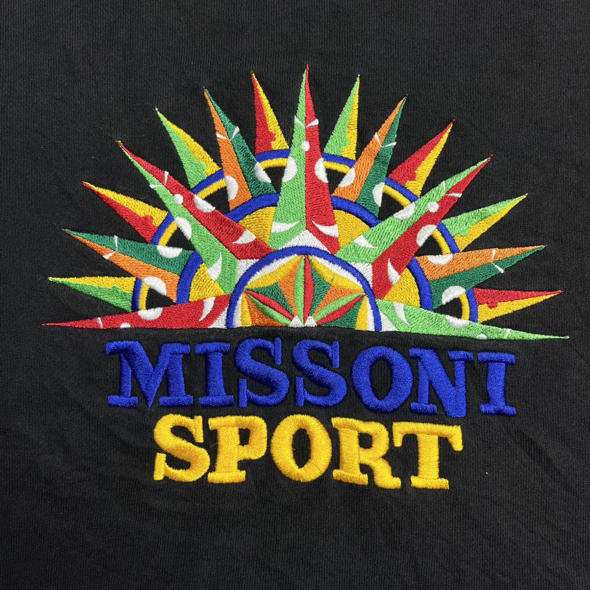 Missoni × Vintage Vintage Missoni big logo embroidery sweatshirt Size US M / EU 48-50 / 2 - 3 Thumbnail