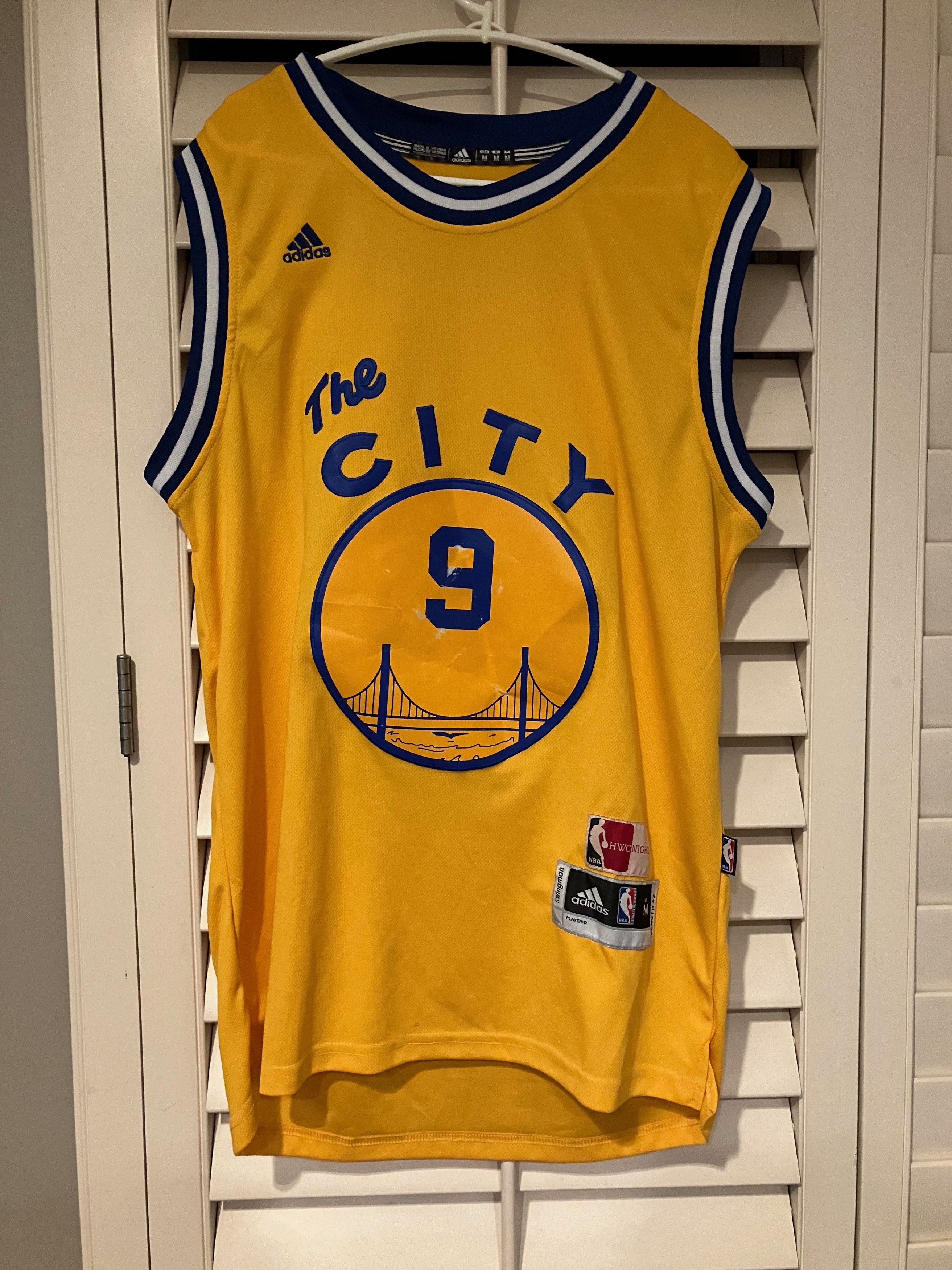 Adidas Adidas Andre Iguodala Golden State Warriors City Jersey Sz M Grailed