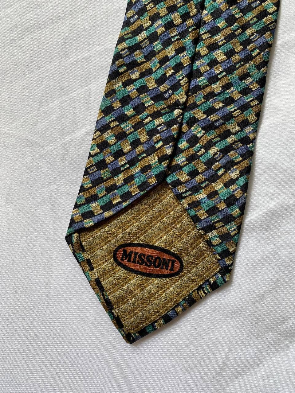 Missoni × Vintage Vintage Missoni Cravatte Silk Tie Size ONE SIZE - 5 Thumbnail
