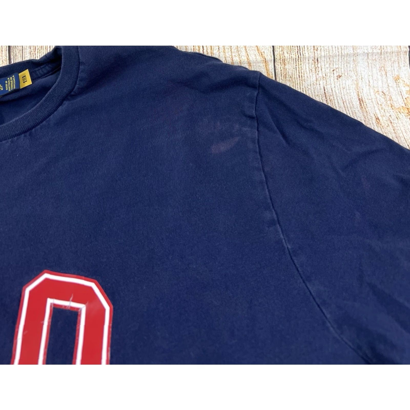 Ralph Lauren Mens Polo Ralph Lauren Classic Fit Logo Spell Out T Shirt Long Sleeve Navy XL Size US XL / EU 56 / 4 - 6 Thumbnail