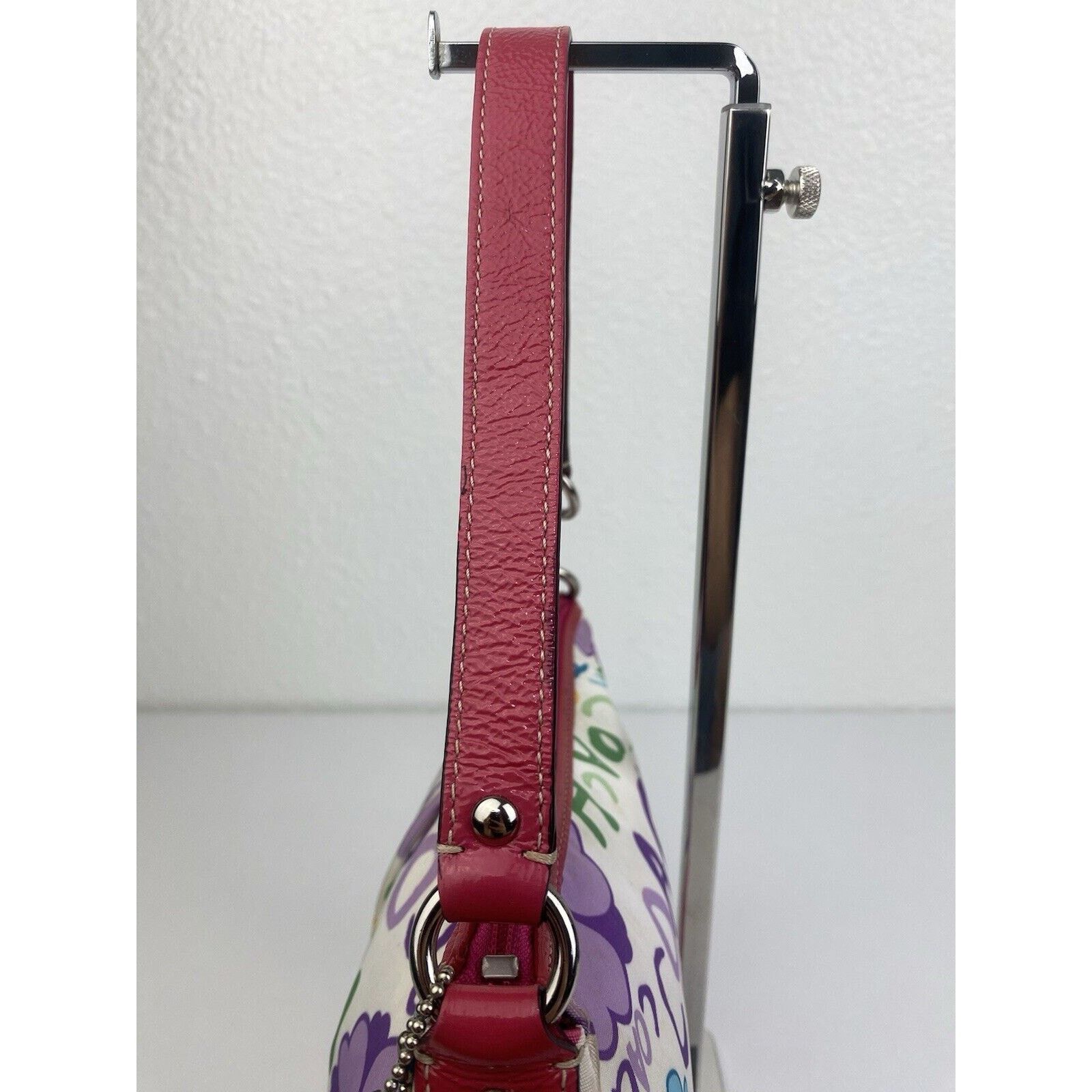Coach Y2K Coach Floral Signature Poppy Shoulder Purse Bag Colorful Size ONE SIZE - 11 Thumbnail