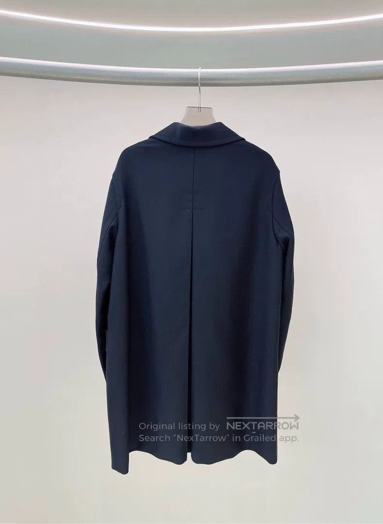 Hermes Hermes Black wool coat Size XS / US 0-2 / IT 36-38 - 2 Thumbnail