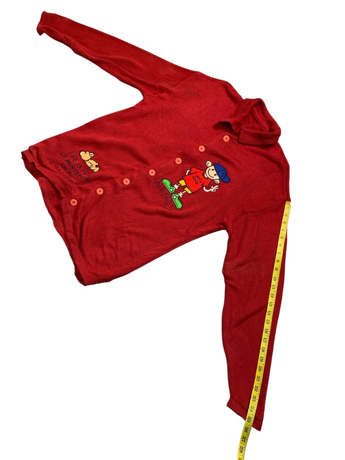 Peanuts Rare Design Vintage Bp’s Studio Knitwear Cardigan Size L / US 10 / IT 46 - 10 Thumbnail