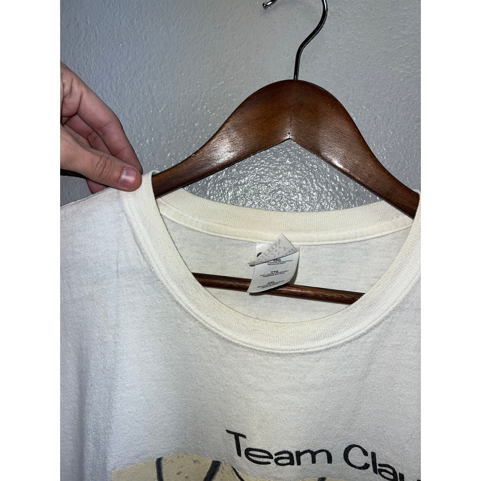 Gildan Vintage Decision Analyst Shirt Team Clay A Heart Of Clay 90s Size US XXL / EU 58 / 5 - 4 Thumbnail