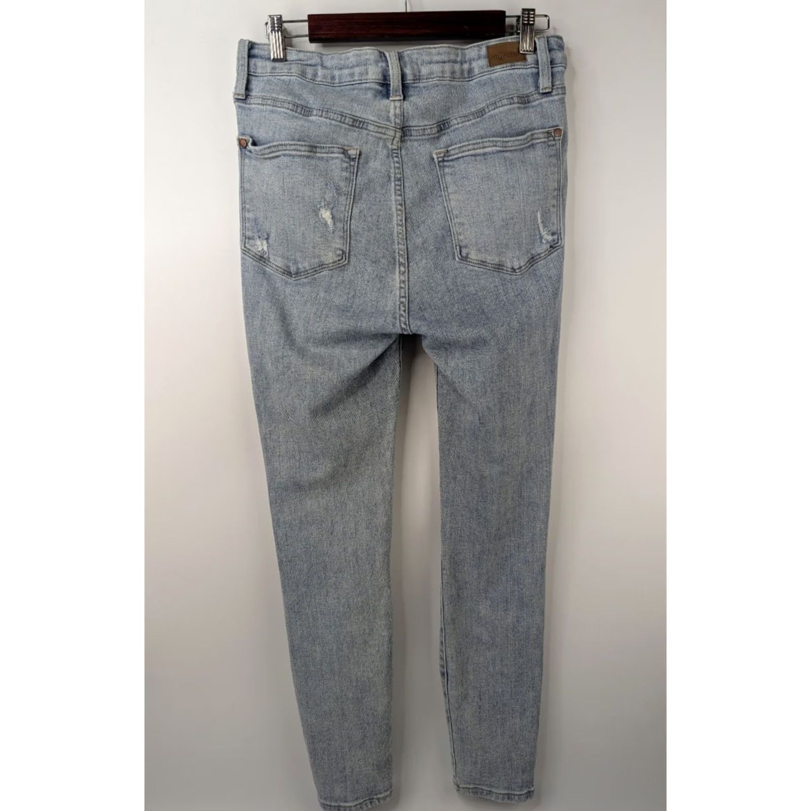 Denime Judy Blue Jeans Women's 11/30 Denim Distressed Stretch Skinny Fit JB88431 Size 32" / US 10 / IT 46 - 5 Thumbnail