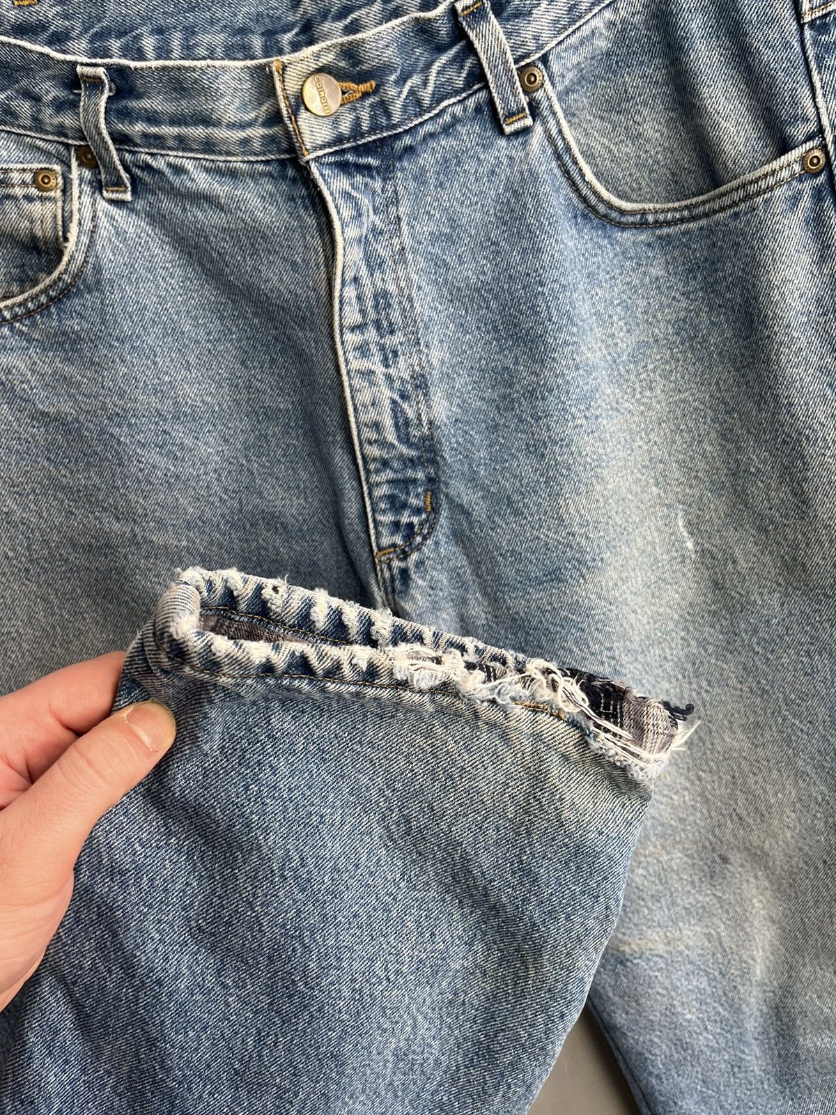 Carhartt × Vintage Carhartt denim vintage 90s Size US 36 / EU 52 - 6 Thumbnail