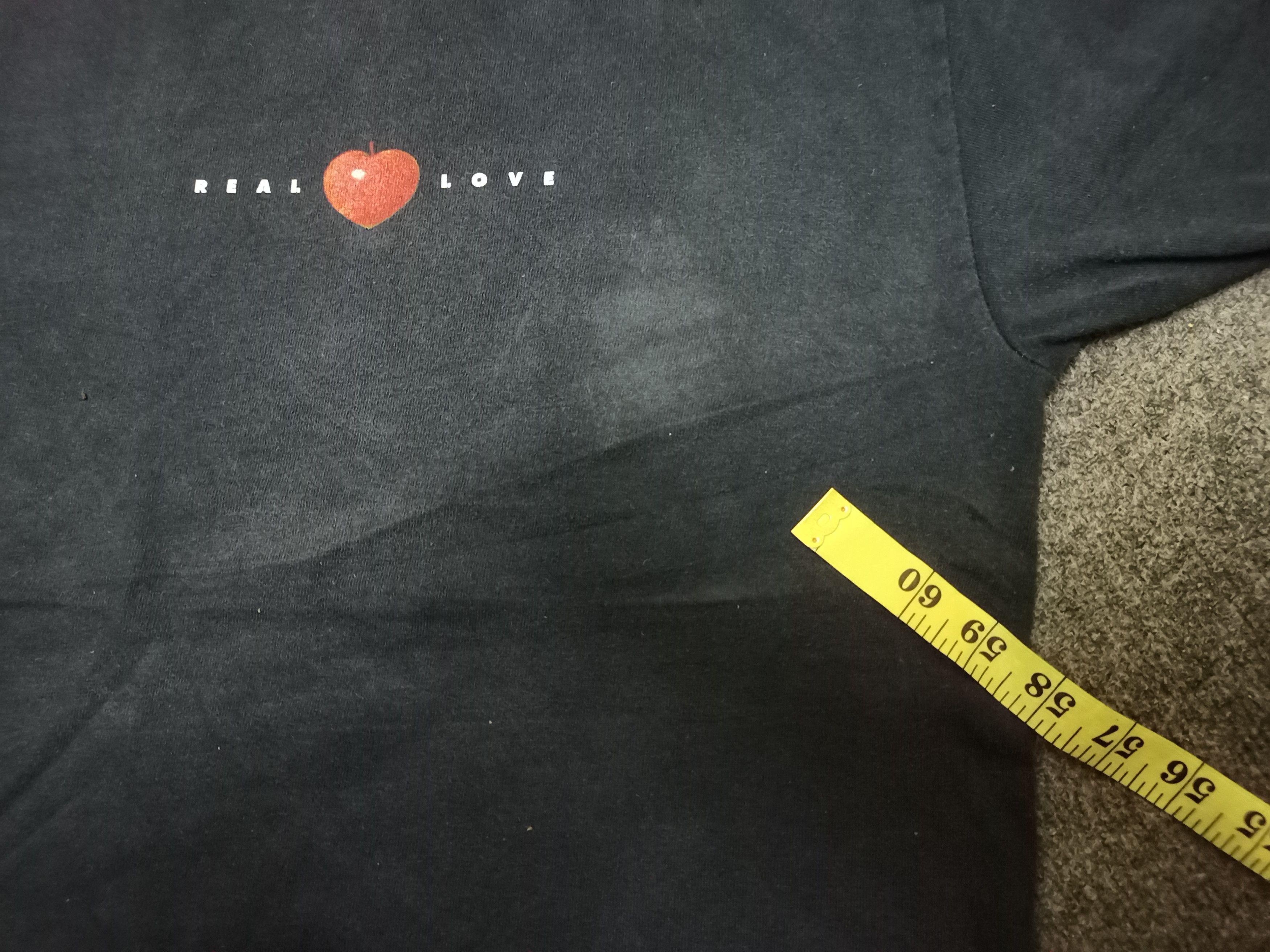 Band Tees × Vintage Vintage 90s Band The Beatles : Real Love Size US XL / EU 56 / 4 - 9 Thumbnail