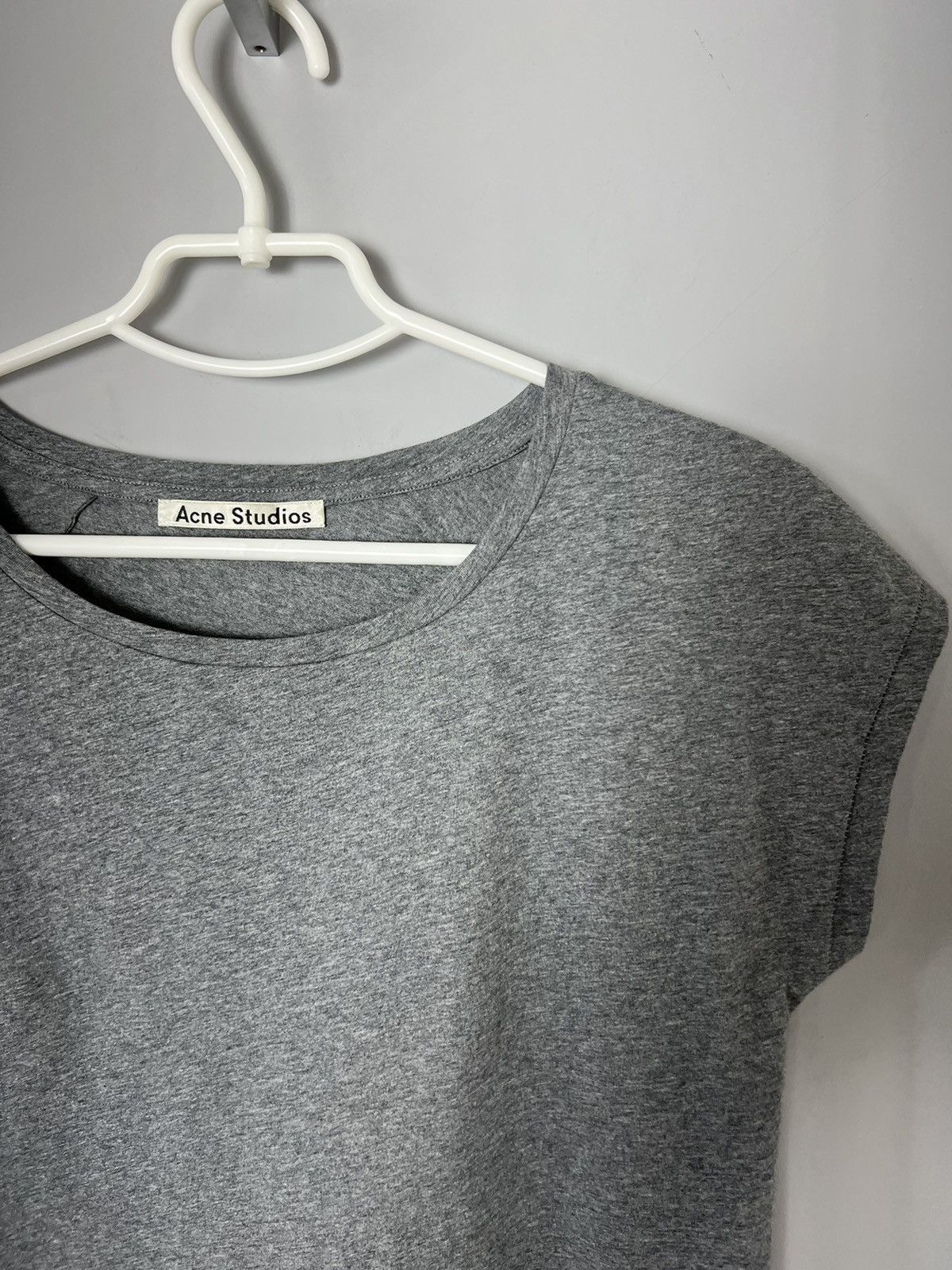 Acne Studios ACNE Studios Women's T-SHIRT Cotton Grey Size S Size S / US 4 / IT 40 - 6 Thumbnail